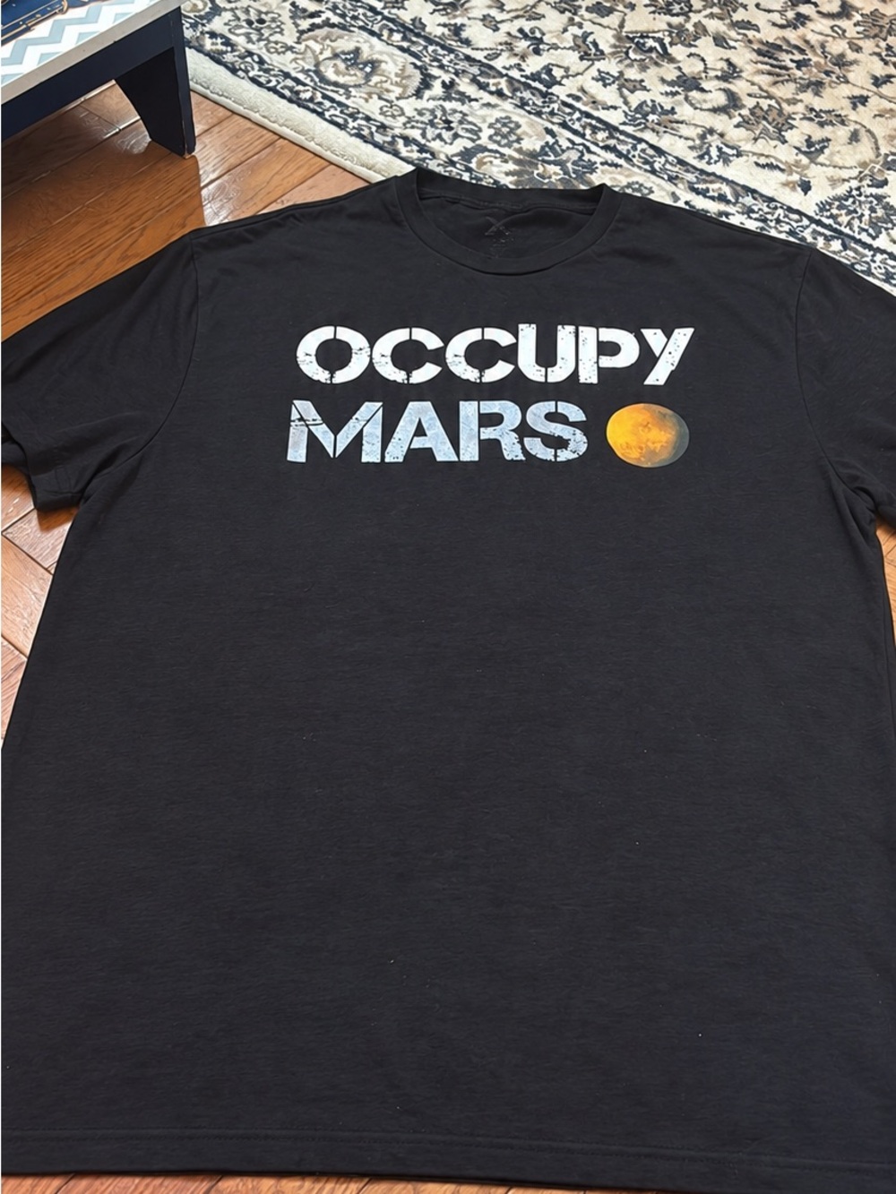Occupy Mars Graphic T‑Shirt - Black
